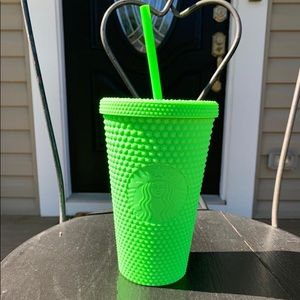 Starbucks Studded Neon Green Tumbler/Cup